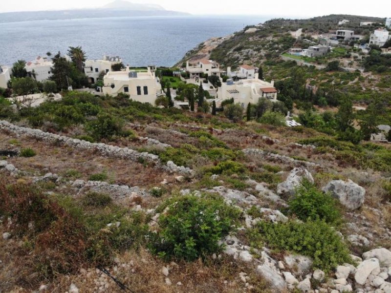 Plaka bei Chania Kreta, Plaka: Atemberaubendes Grundstück mit Meer- und Bergblick zu verkaufen Grundstück kaufen